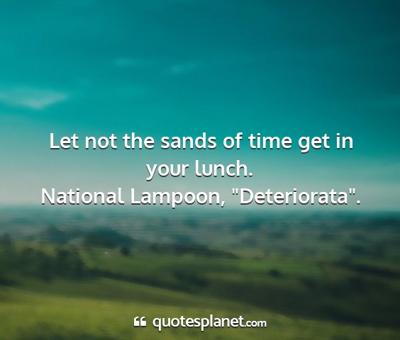 National lampoon,