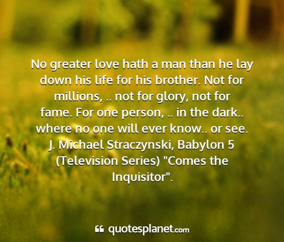 J. michael straczynski, babylon 5 (television series)