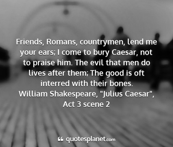 William shakespeare,
